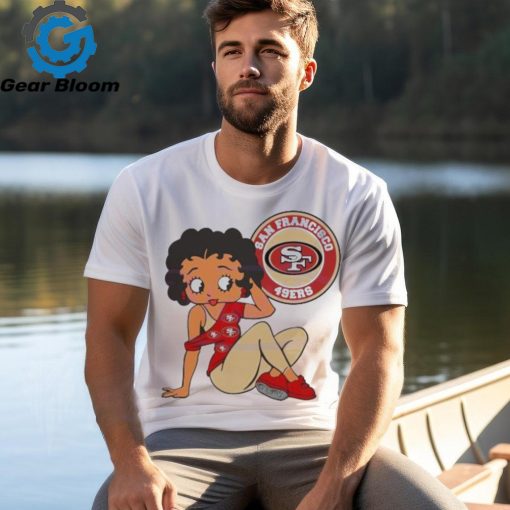 Betty Boop San Francisco 49ers Logo Shirt