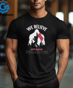 Bigfoot We Believe Atlanta Falcons 2024 shirt