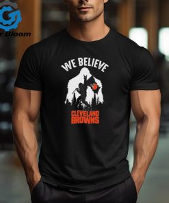 Bigfoot We Believe Cleveland Browns 2024 shirt