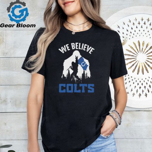 Bigfoot We Believe Indianapolis Colts 2024 shirt