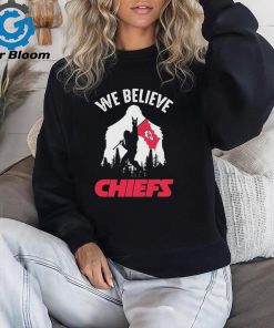 Bigfoot We Believe Kansas City Chiefs 2024 shirt