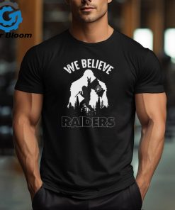 Bigfoot We Believe Las Vegas Raiders 2024 shirt