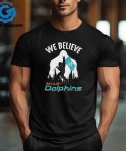 Bigfoot We Believe Miami Dolphins 2024 shirt