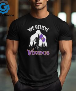 Bigfoot We Believe Minnesota Vikings 2024 shirt