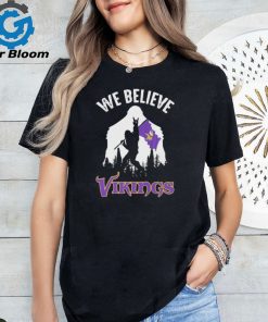 Bigfoot We Believe Minnesota Vikings 2024 shirt