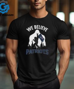 Bigfoot We Believe New England Patriots 2024 shirt