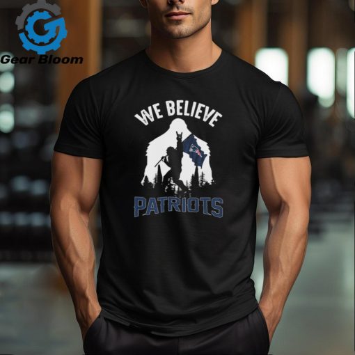 Bigfoot We Believe New England Patriots 2024 shirt