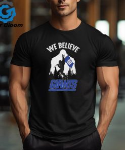 Bigfoot We Believe New York Giants 2024 shirt