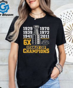 Boston Bruins Centennial 6x Stanley Champs Season Hockey 2024 T Shirt