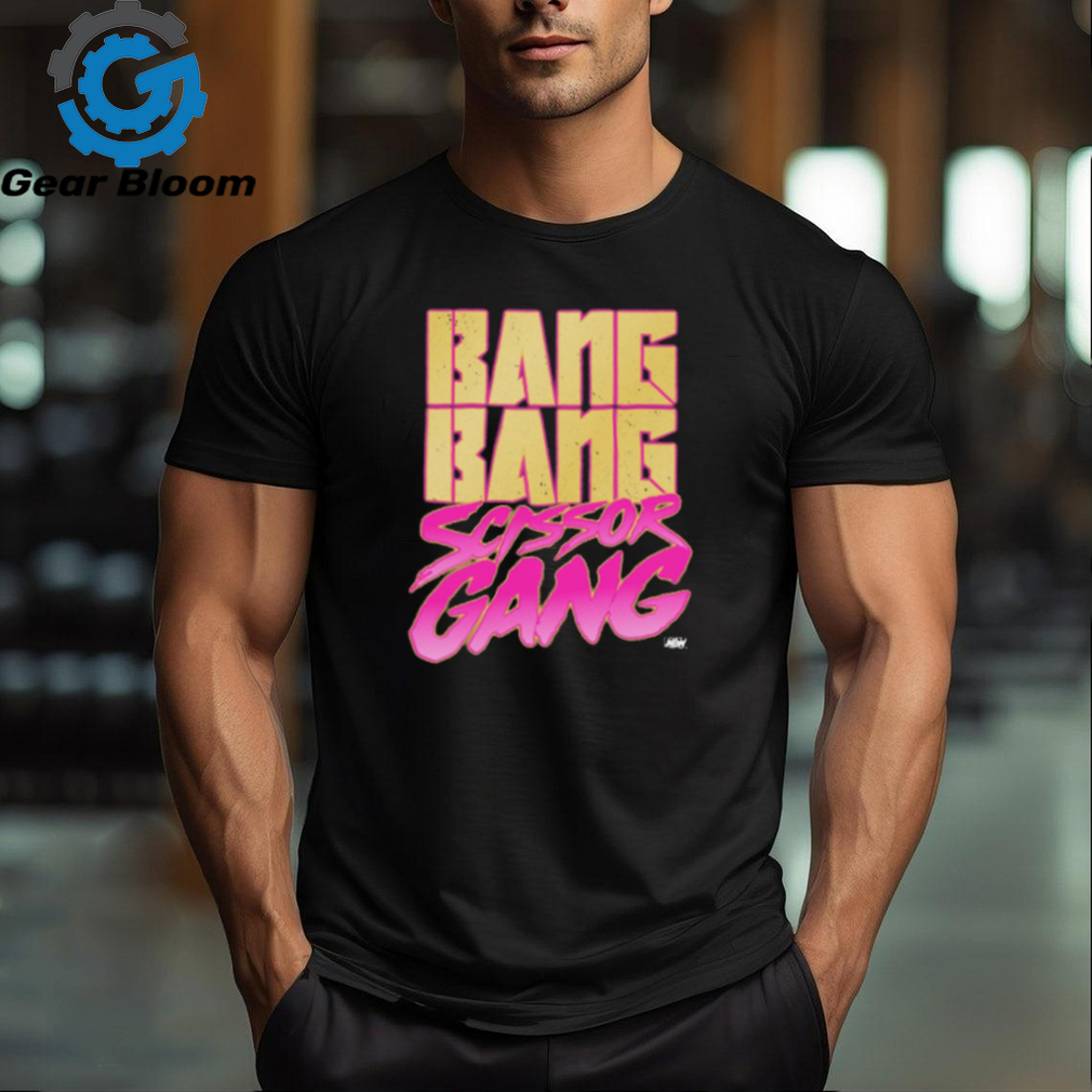 Bullet Club Gold and The Acclaimed – Bang Bang Scissor Gang t shirt ...