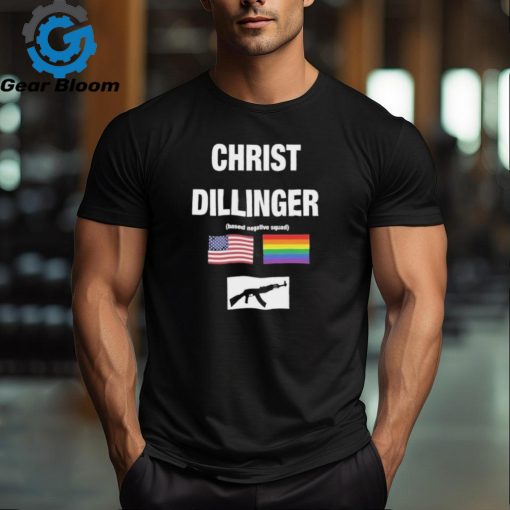 Christ Dillinger Christ Dillinger Based Negative Squad Shadow Wizard Negative Shirt