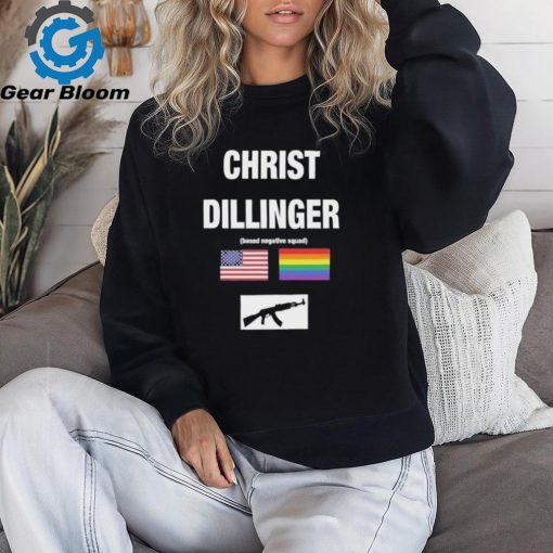 Christ Dillinger Christ Dillinger Based Negative Squad Shadow Wizard Negative Shirt