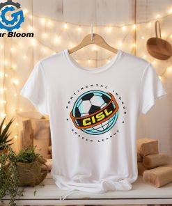 Continental Indoor Soccer League CISL Logo t shirt