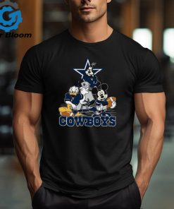 Cowboys NFL Mickey Mouse Football T Shirt