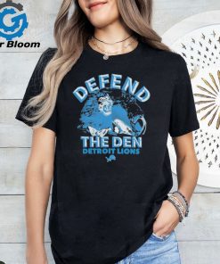 Defend The Den Detroit Lions ’47 Regional Franklin Logo Shirt