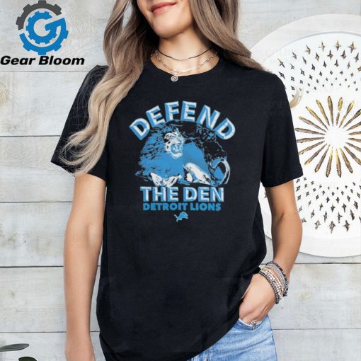 Defend The Den Detroit Lions ’47 Regional Franklin Logo Shirt