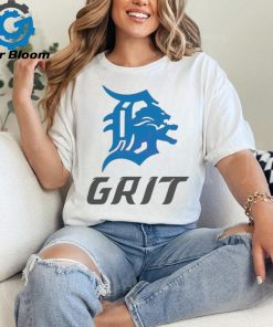 Detroit Football Grit Logo 2024 shirt