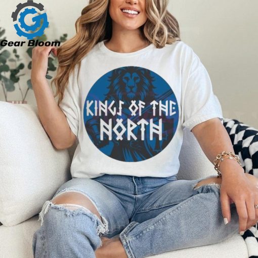 Detroit Football Kings of The North Viking Lion shirt