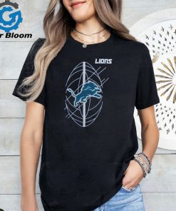 Detroit Lions Blue Legend Icon Performance Logo Tee Shirt