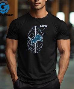 Detroit Lions Blue Legend Icon Performance Logo Tee Shirt