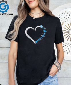 Detroit Lions Football Heart All Team Logo 2024 shirt