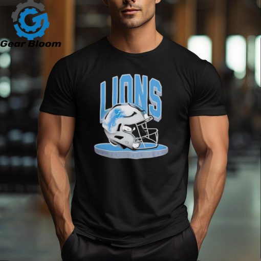 Detroit Lions Helmet Platform Helmet Shirt