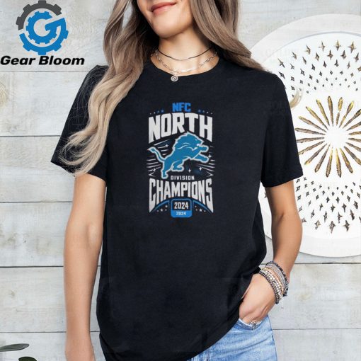 Detroit Lions NFC North Division Champions 2024 Tee Shirt