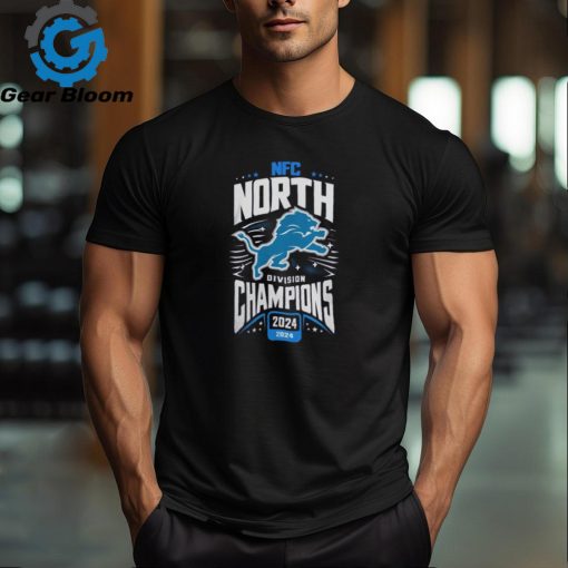 Detroit Lions NFC North Division Champions 2024 Tee Shirt