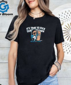 Detroit Lions Penei Sewell Kick It Down 2023 Playoffs Shirt