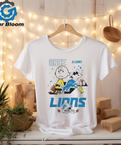 Detroit Lions and Charlie Brown Once A Lions Always A Lions Shirt