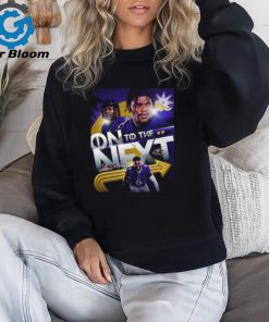 For The First Time In Team History Baltimore Ravens Host The AFC Championship 2024 NFL Playoffs On To The Next Unisex T Shirt