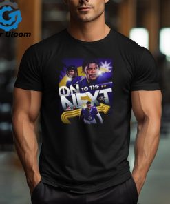 For The First Time In Team History Baltimore Ravens Host The AFC Championship 2024 NFL Playoffs On To The Next Unisex T Shirt