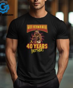 Hulk Hogan 40 Years Brother Est 1984 WWE Shirt