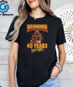 Hulk Hogan 40 Years Brother Est 1984 WWE Shirt