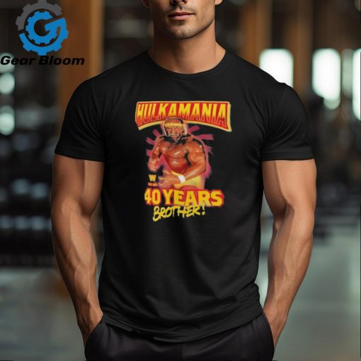 Hulk Hogan 40 Years Brother Shirt