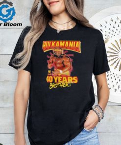 Hulk Hogan 40 Years Brother Shirt