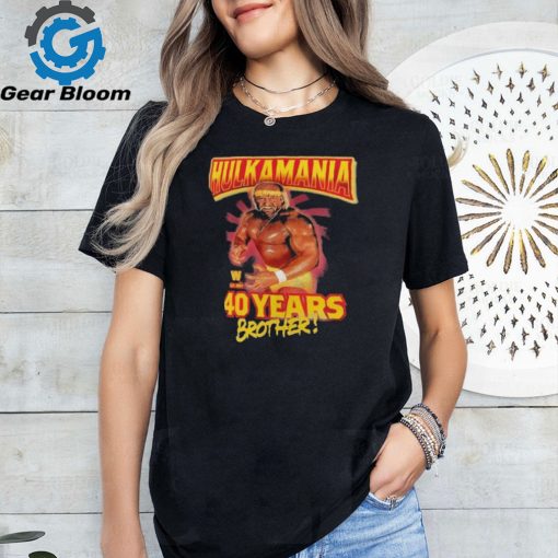 Hulk Hogan 40 Years Brother Shirt