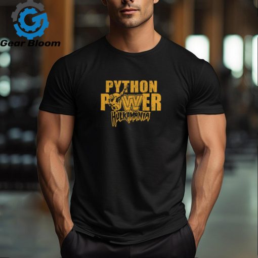 Hulk Hogan 40 Years Python Power WWE Shirt Red