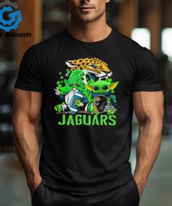 Jacksonville Jaguars Baby Yoda Happy St.Patrick’s Day Shamrock t shirt