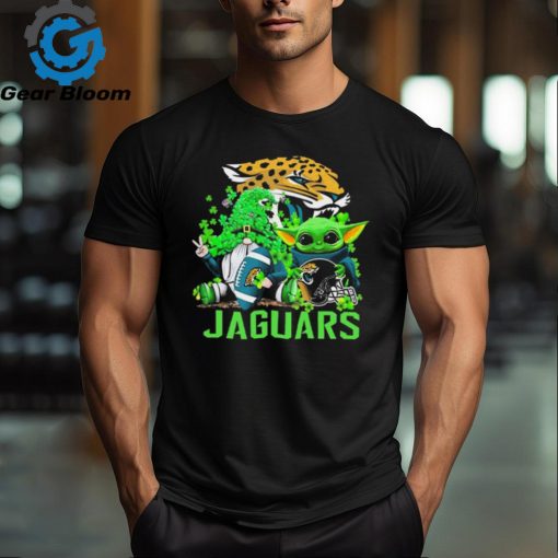 Jacksonville Jaguars Baby Yoda Happy St.Patrick’s Day Shamrock t shirt