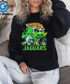 Jacksonville Jaguars Baby Yoda Happy St.Patrick’s Day Shamrock t shirt