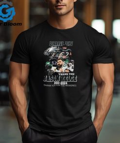 Jason Kelce Philadelphia Eagles 2011 – 2024 Thank You For The Memories T Shirt