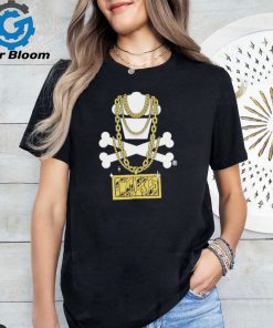 Johnny Cupcakes chain crossbones shirt