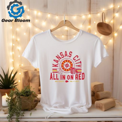 Kansas City All In On Red Big Sunday Shirt