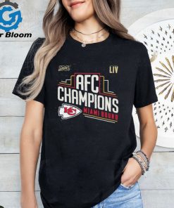 Kansas City Chiefs 100 NFL Super Bowl LVIII AFC Champions Miami Bound shirt