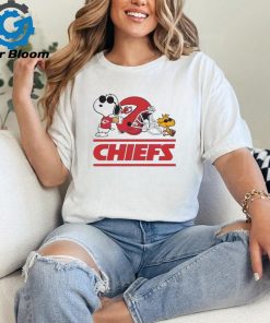 Kansas City Chiefs Snoopy And Woodstock Helmet Shirt