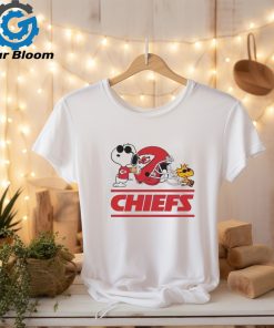 Kansas City Chiefs Snoopy And Woodstock Helmet Shirt