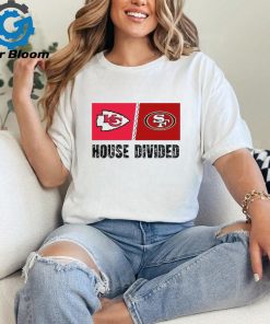 Kansas City Chiefs vs San Francisco 49Ers House Divided Shirt