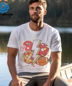 Kansas City Football Lightning Bolt 2024 Shirt