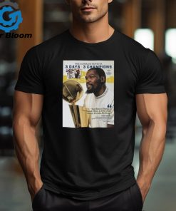 Kevin Durant Golden State Warriors NBA Sports Illustrated Cover Tee Shirt